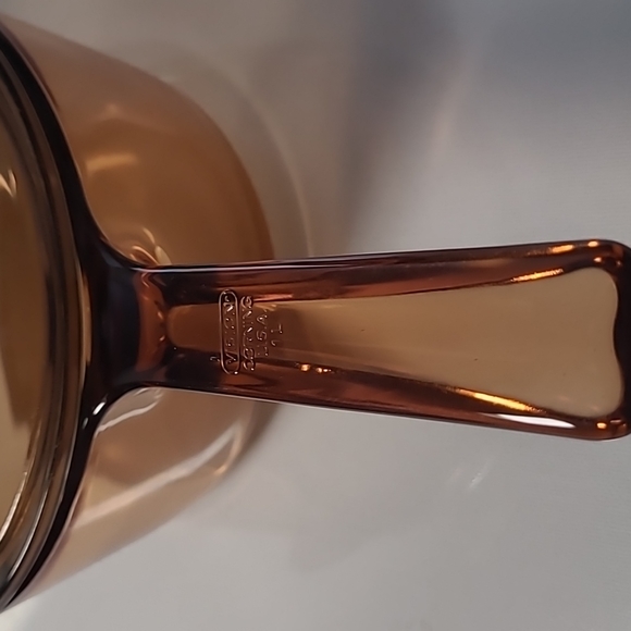 #(1)Corningware vision cookware amber glass pot and ild 1L used USA - Picture 3 of 8